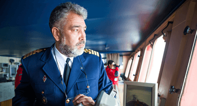 Интервью с капитаном ледокола “50 лет Победы”
