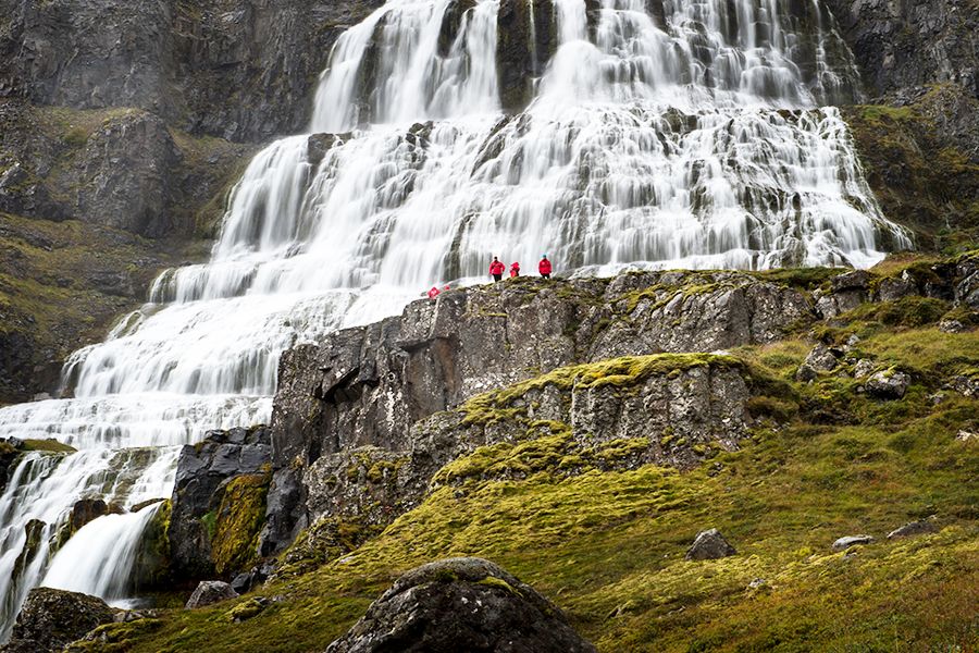 Исландия водопад
