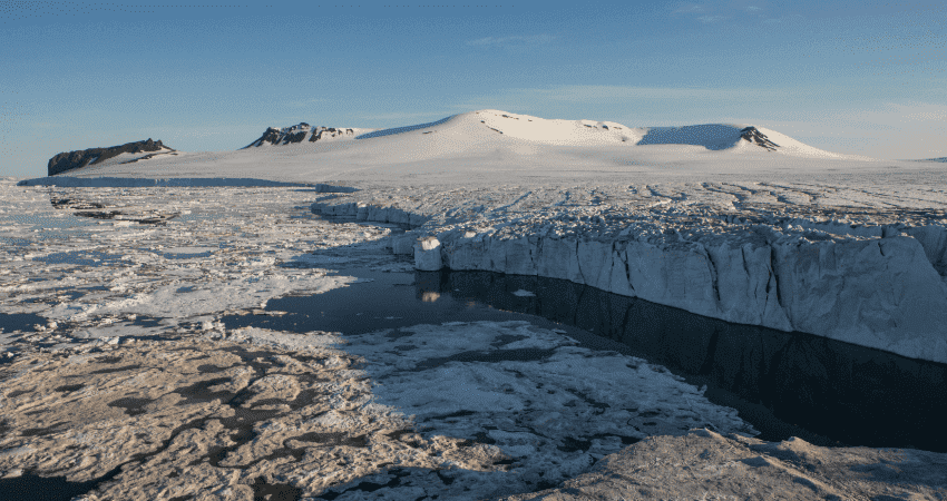 Ледник у острова Чампа, Земля Франца-Иосифа