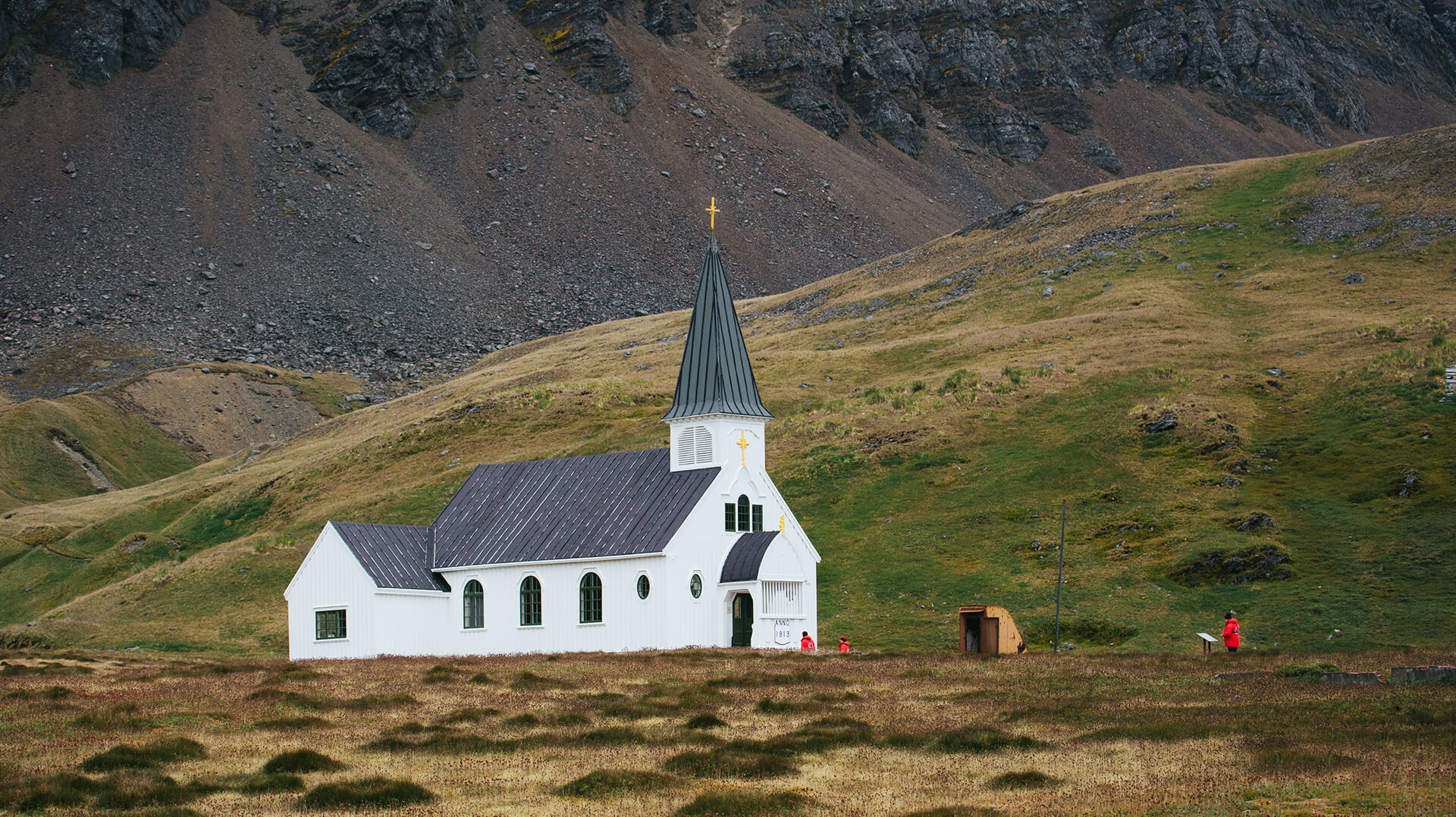 Фолклендские о-ва Южная Георгия и Антарктида церковь